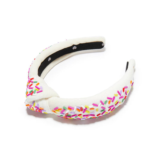 Lele Sadoughi - Buttercream Birthday Cake Kids Knotted Headband