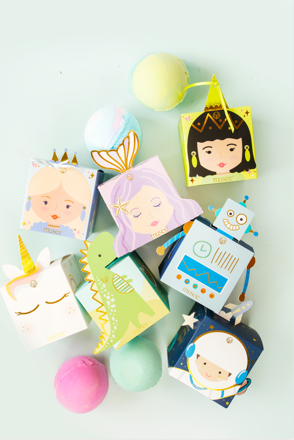 Musee Bath - Robot Bath Bomb Box