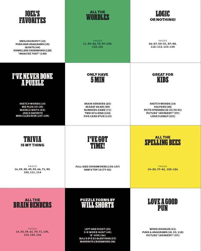 Simon & Schuster - Puzzle Mania! by The New York Times Games Hardcover