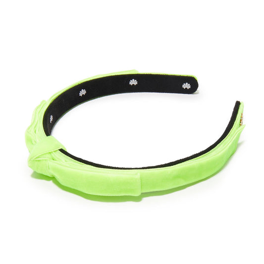 Lele Sadoughi - Neon Sunshine Bardot Slim Ribbon Headband