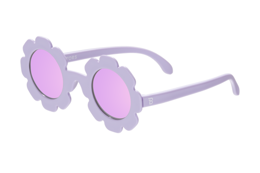 Babiators - Iris Polarized Flower Sunglasses with Mirrored Lens: Ages 0-2