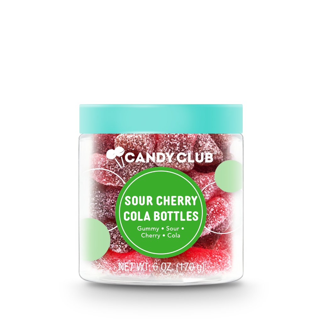 Candy Club - Sour Cherry Cola Bottle Gummies