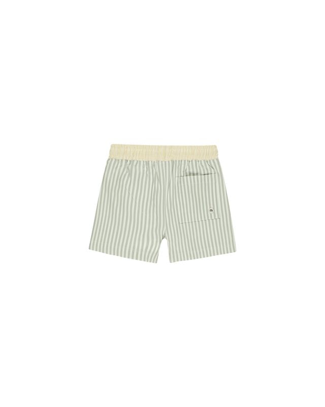 Rylee + Cru Boardshort Sage Stripe