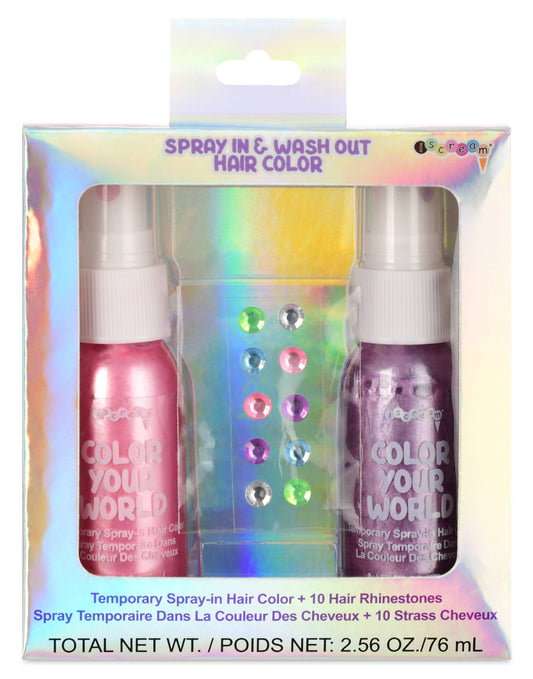 Iscream - SPARKLE HAIR COLOR  & RHINESTONES