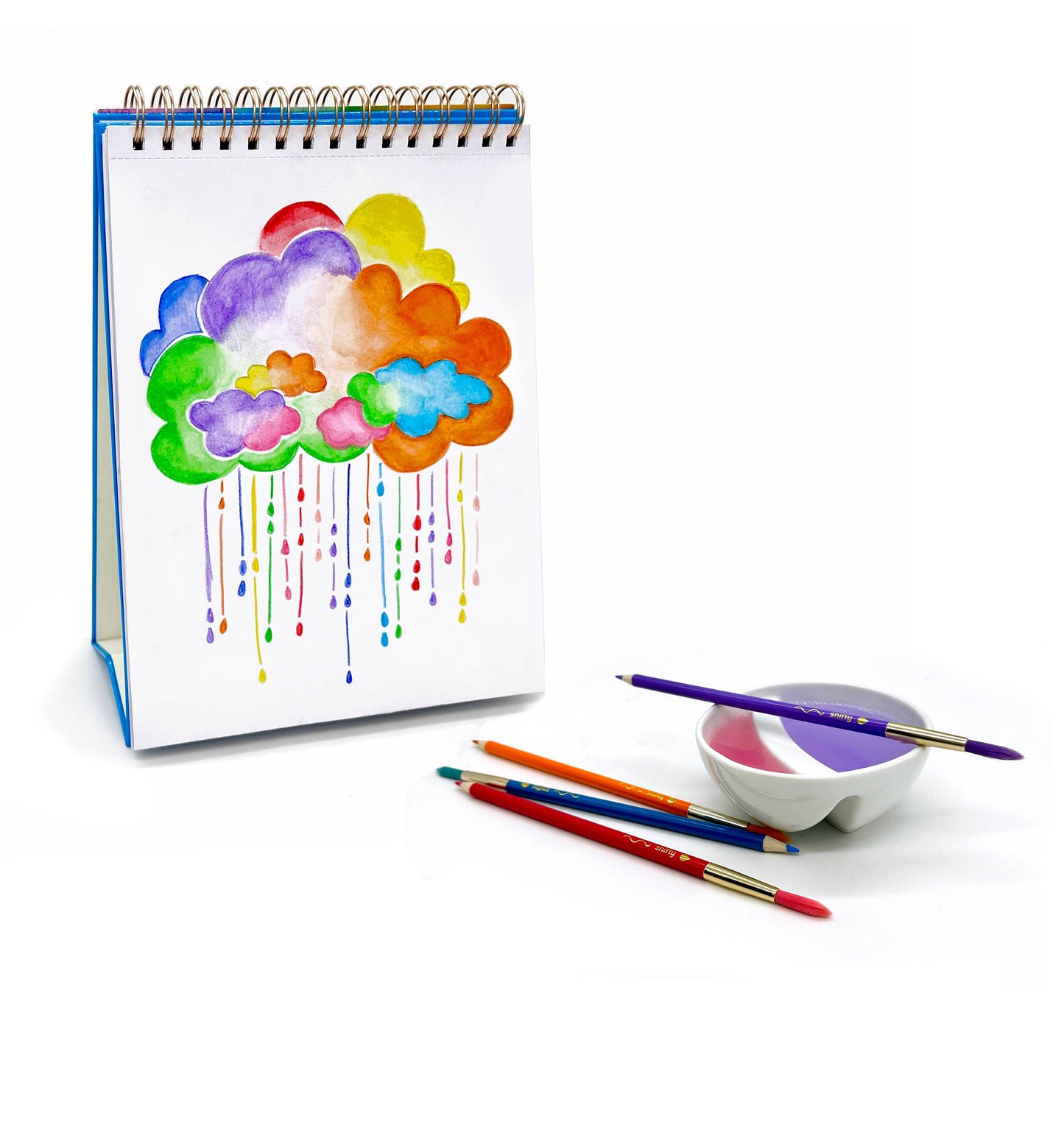 SNIFTY - COLORBRUSH - watercolor 
pencil/paintbrush