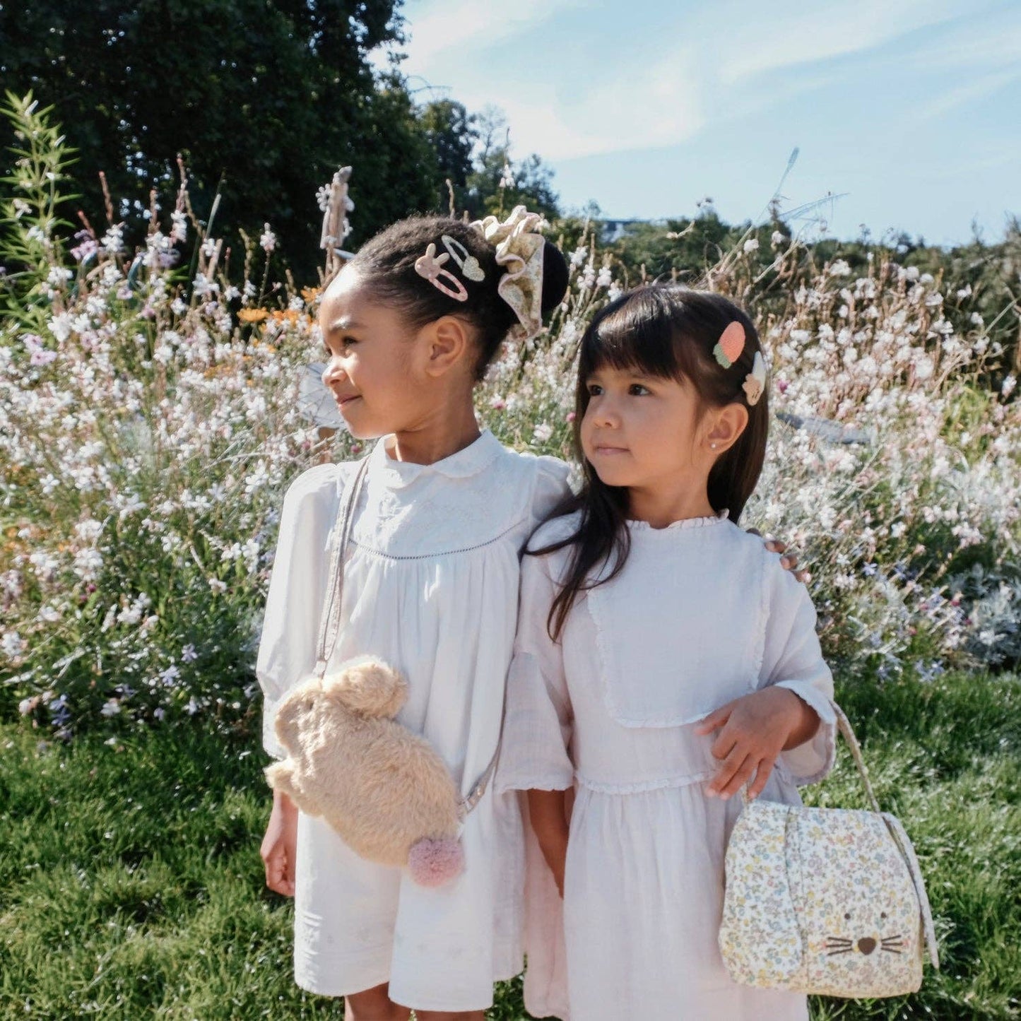 Rockahula Kids US - Petal Glitter Heart Clips