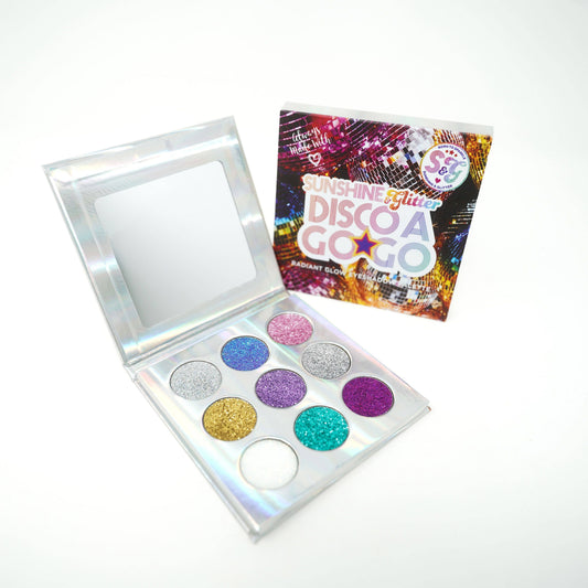 Sunshine & Glitter - DISCO A GO GO- Radiant Glow Eyeshadow Palette