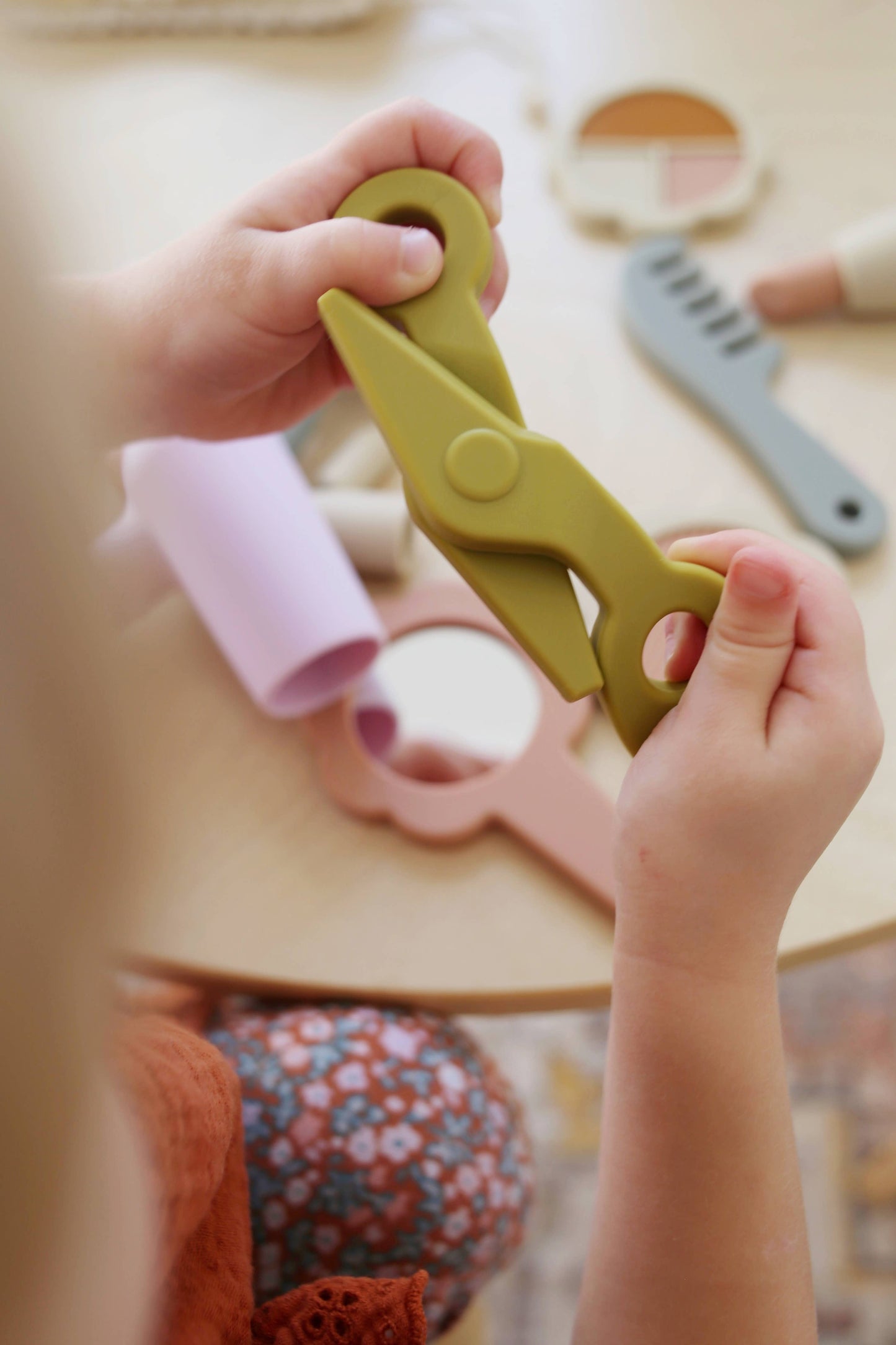 Marlowe & Co - Silicone Hair and Makeup Playset