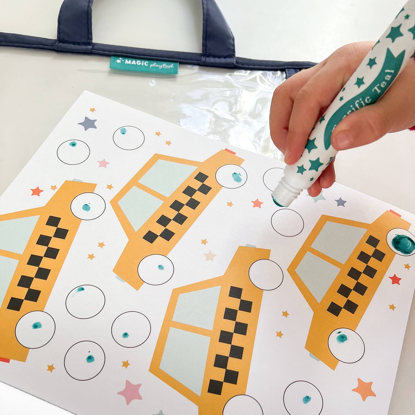 MagicPlaybook - Dot Activity Kit - Transportation