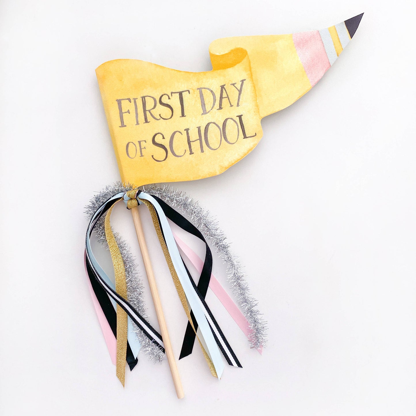 Cami Monet - First Day of School Party Pennant (Back to School)