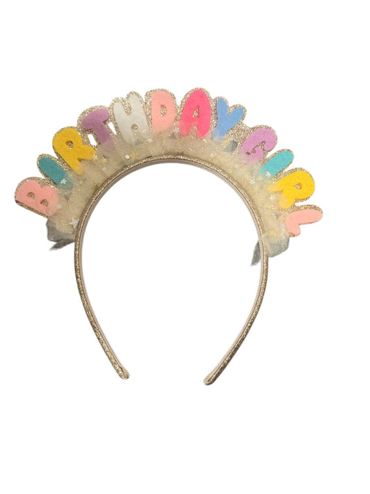 Sparkle Sisters by Couture Clips - Happy Birthday Girl Headband