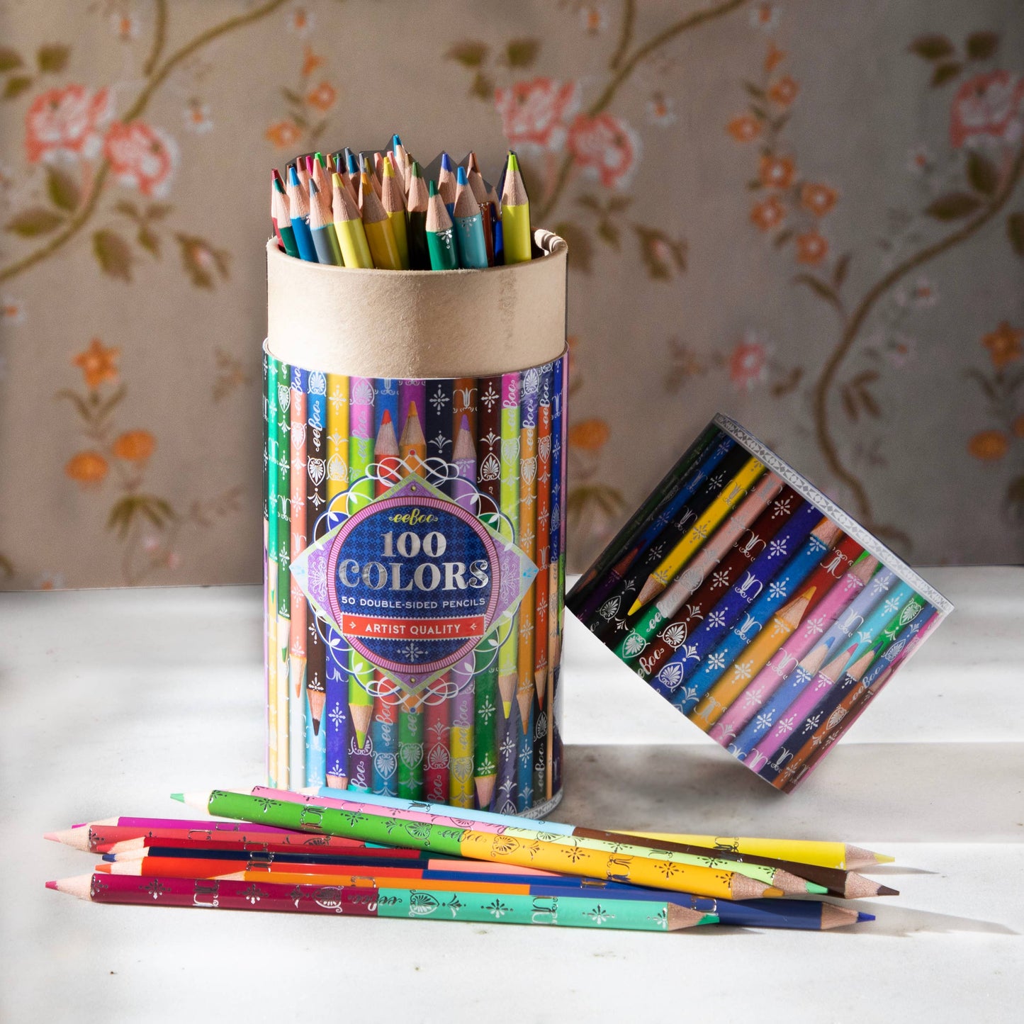 eeBoo - 100 Colors - 50 Double-Sided Pencils