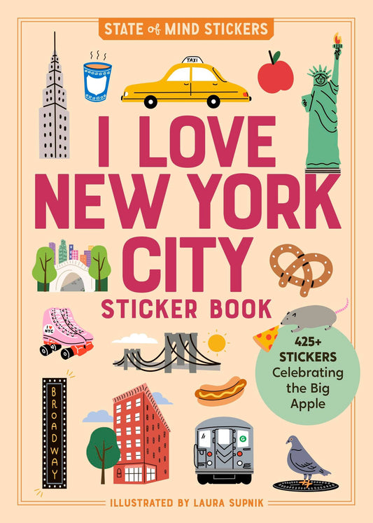 Hachette Book Group - I Love New York City Sticker Book: Trade Paperback