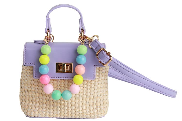 Sparkle Sisters by Couture Clips - Colorful Basket Bag