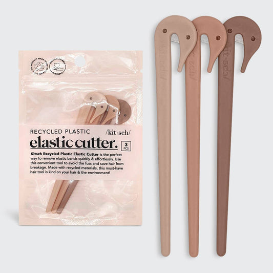 KITSCH - Eco-Friendly Elastic Cutters 3pc Set - Multi-coloured