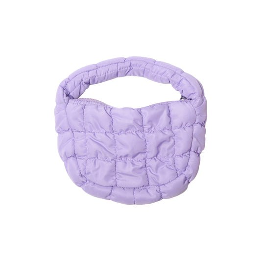 Malibu Sugar - Mini Quilted Nylon Purse - Lavender