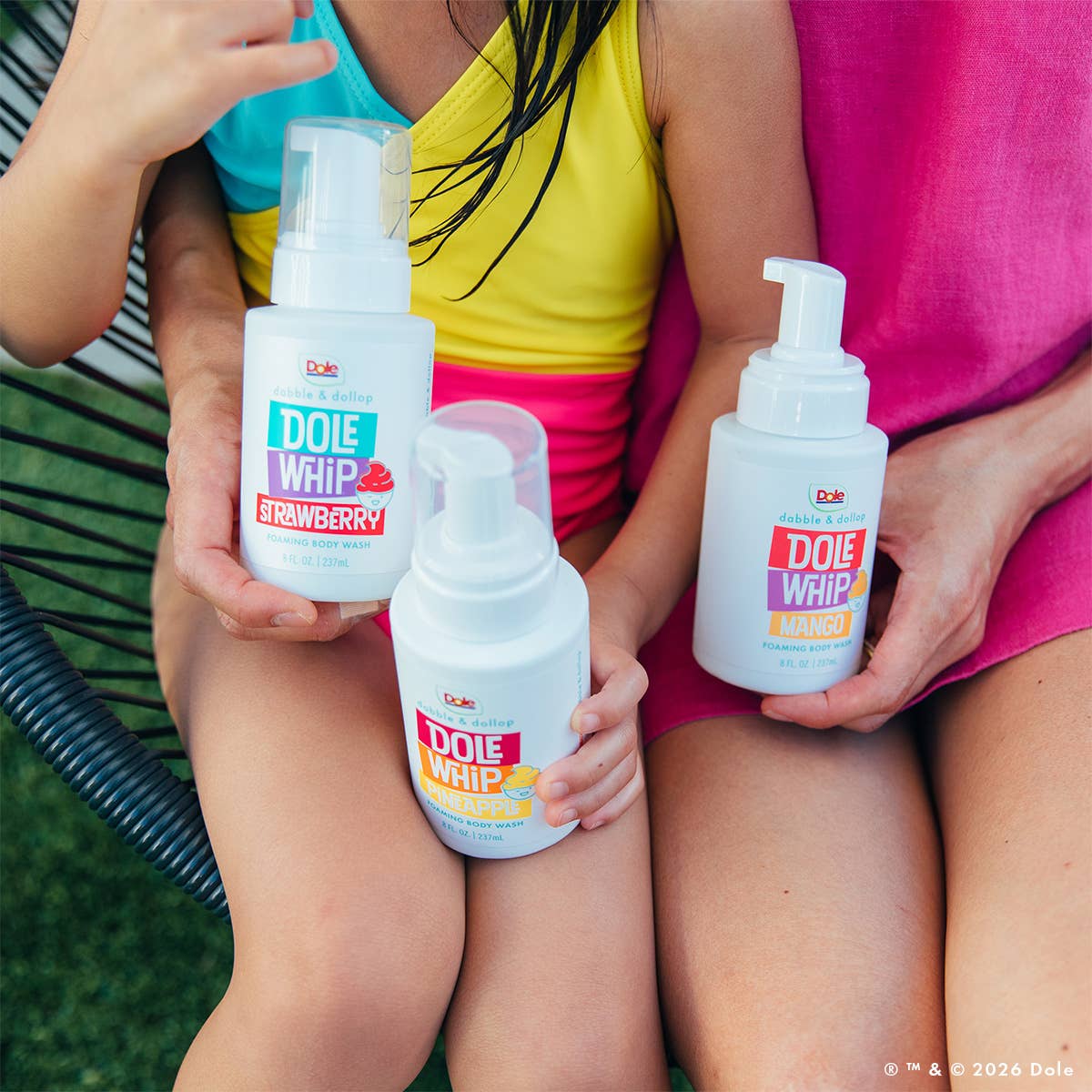 Dabble & Dollop® - Dole Whip® Strawberry Foaming Body Wash