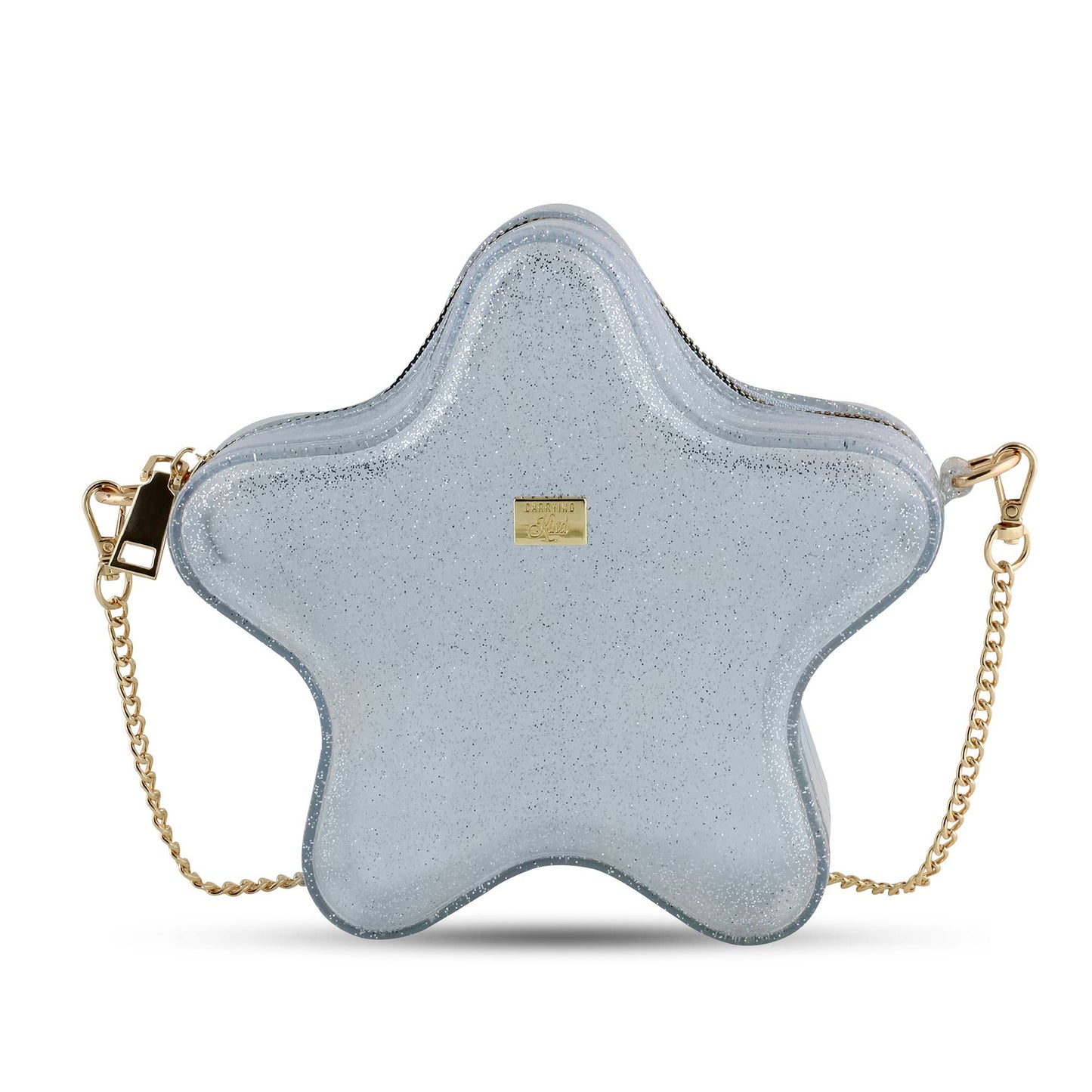 Carrying Kind - Taylor: Jelly Star Purse: Silver Sparkle