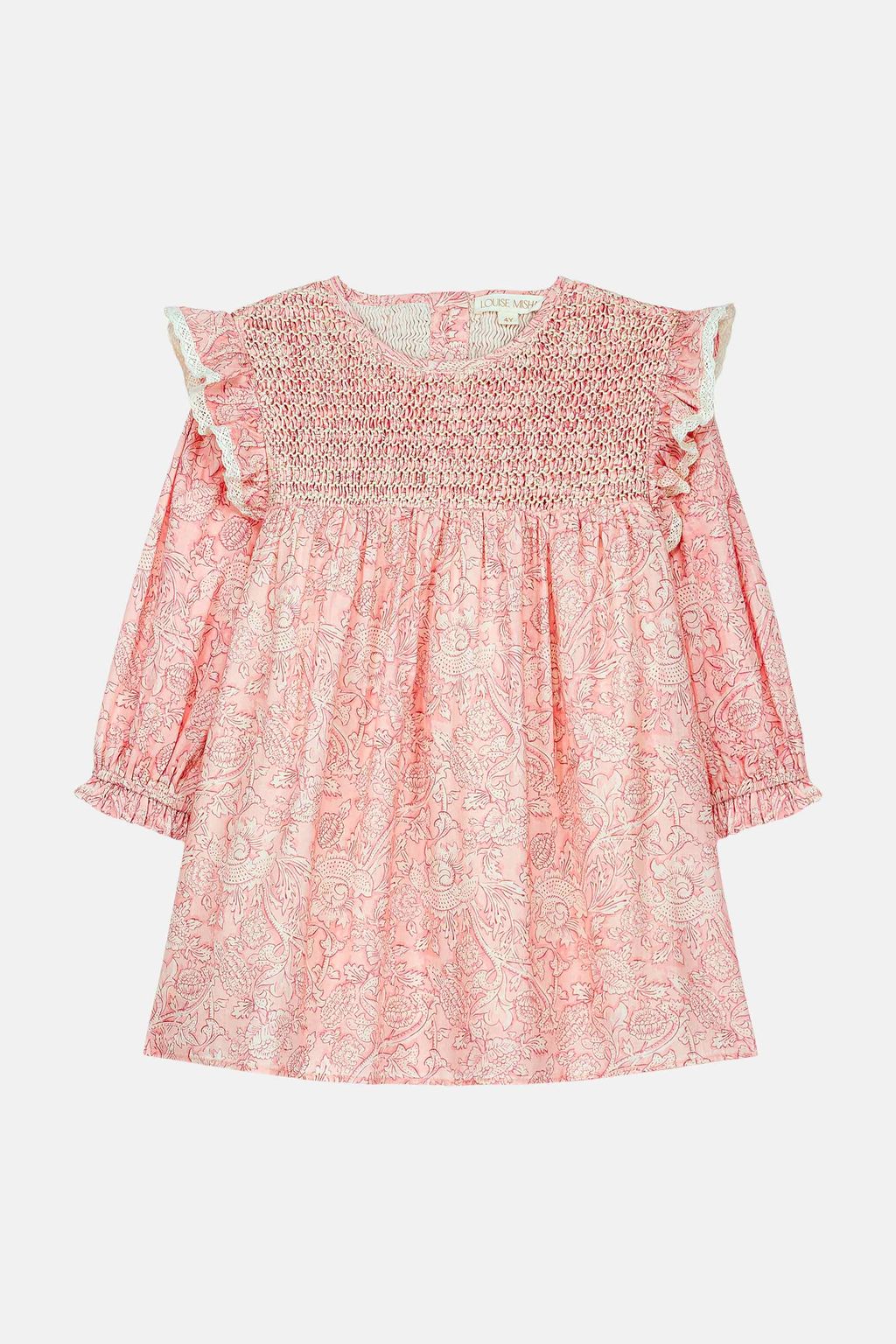 Louise Misha Saralou Dress Pink Mountain Avens