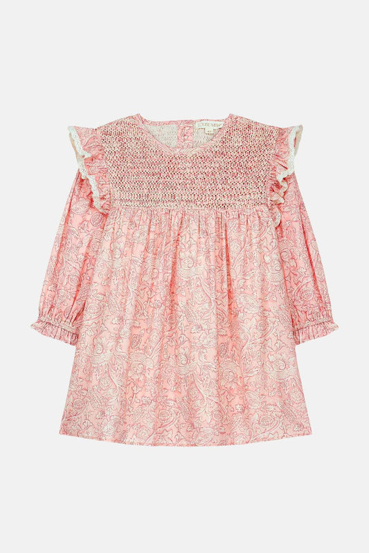 Louise Misha Saralou Dress Pink Mountain Avens
