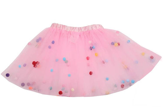 Sparkle Sisters by Couture Clips - Pink Pom Pom Tutu