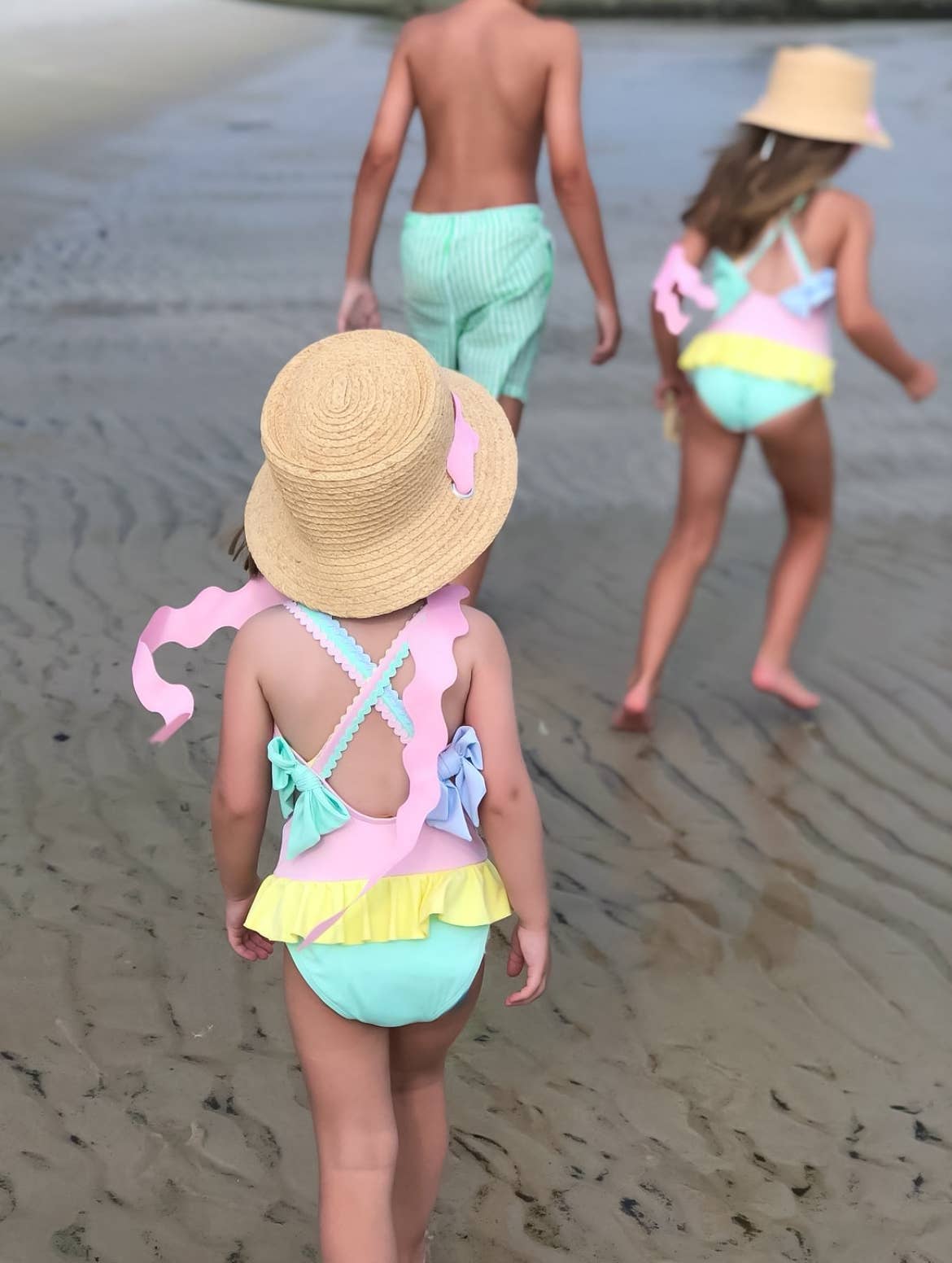Bits & Bows - Harbor Hat, Pink (Youth)