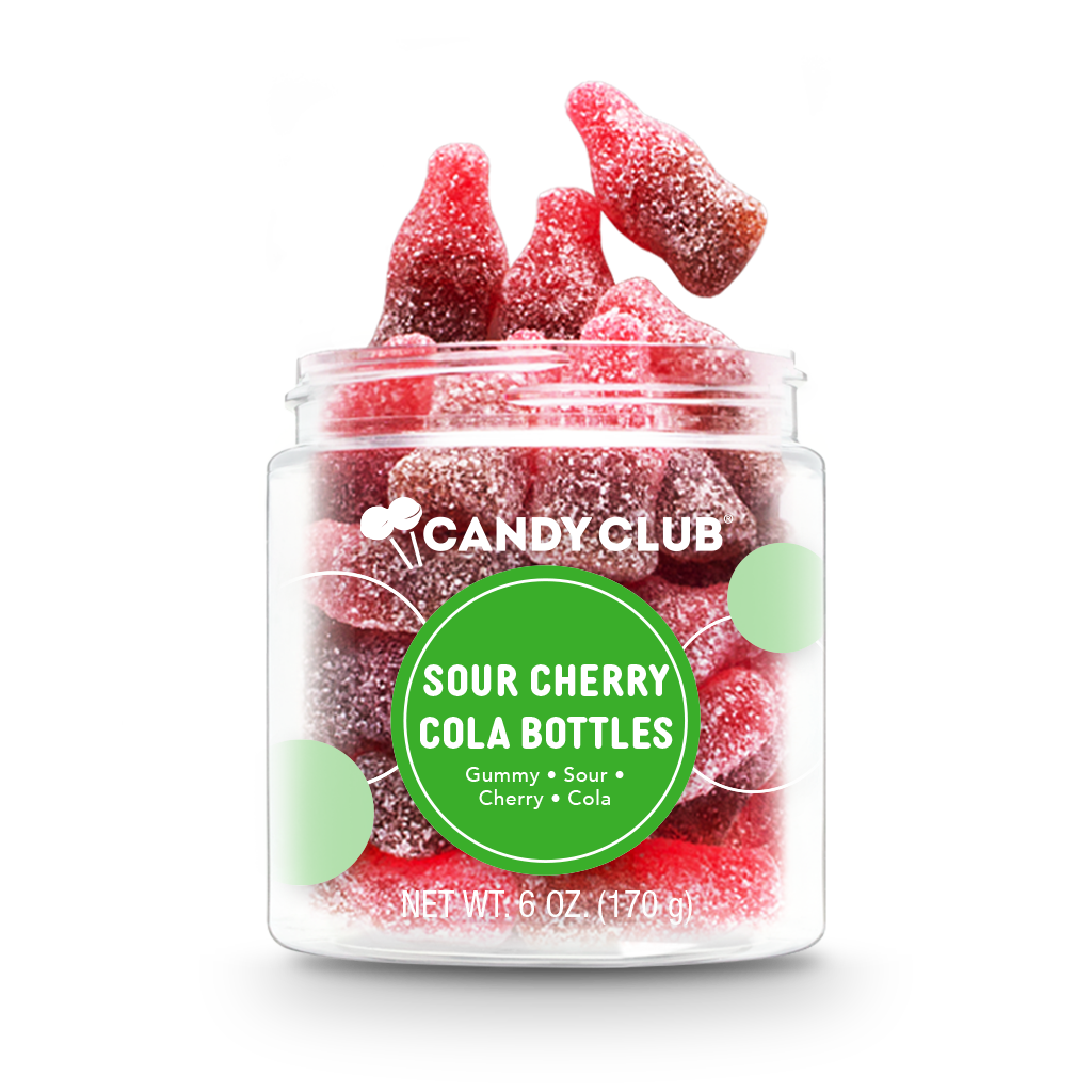 Candy Club - Sour Cherry Cola Bottle Gummies