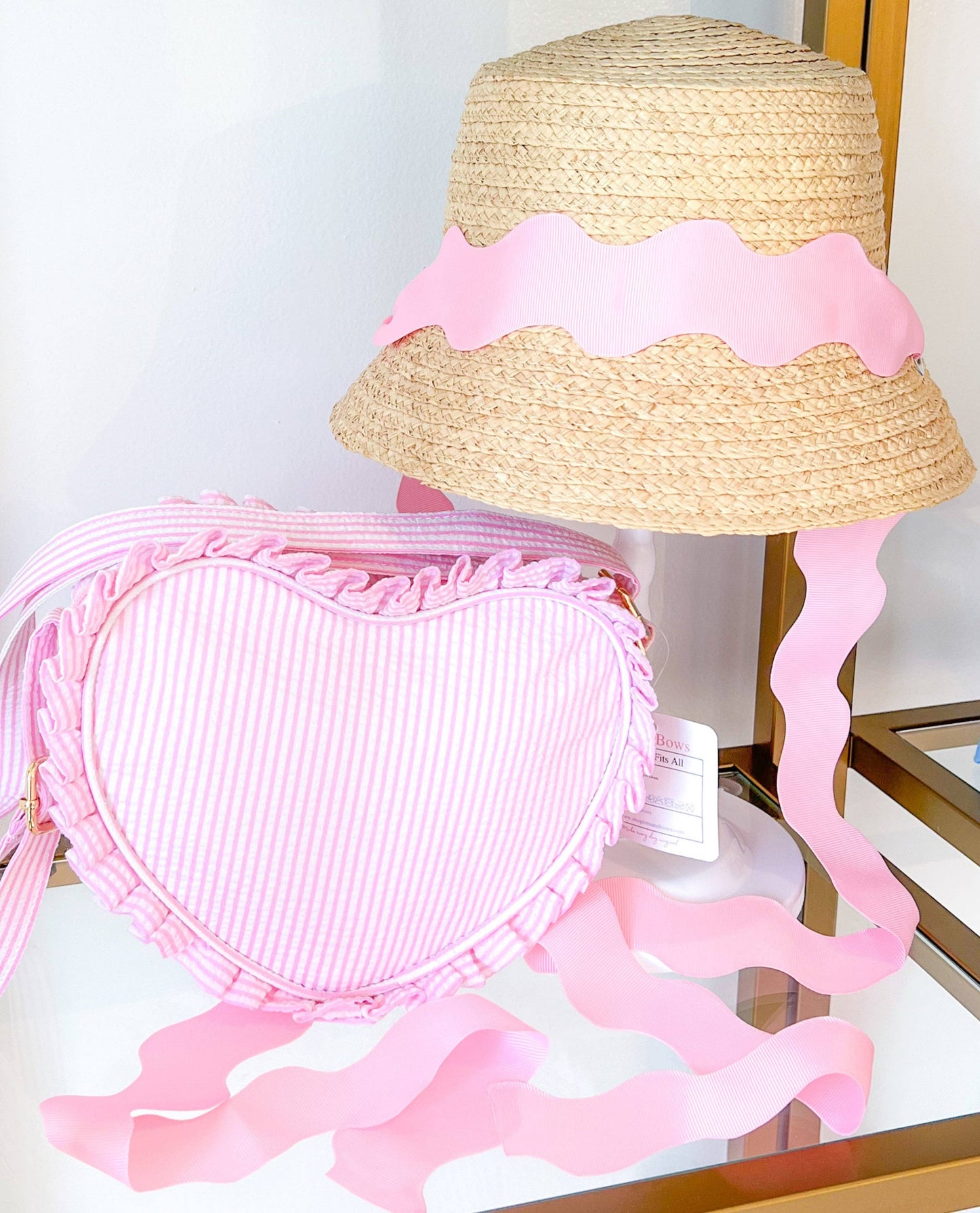 Bits & Bows - Harbor Hat, Pink (Youth)