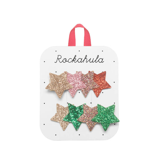 Rockahula Kids - Jolly Glitter Star Clips