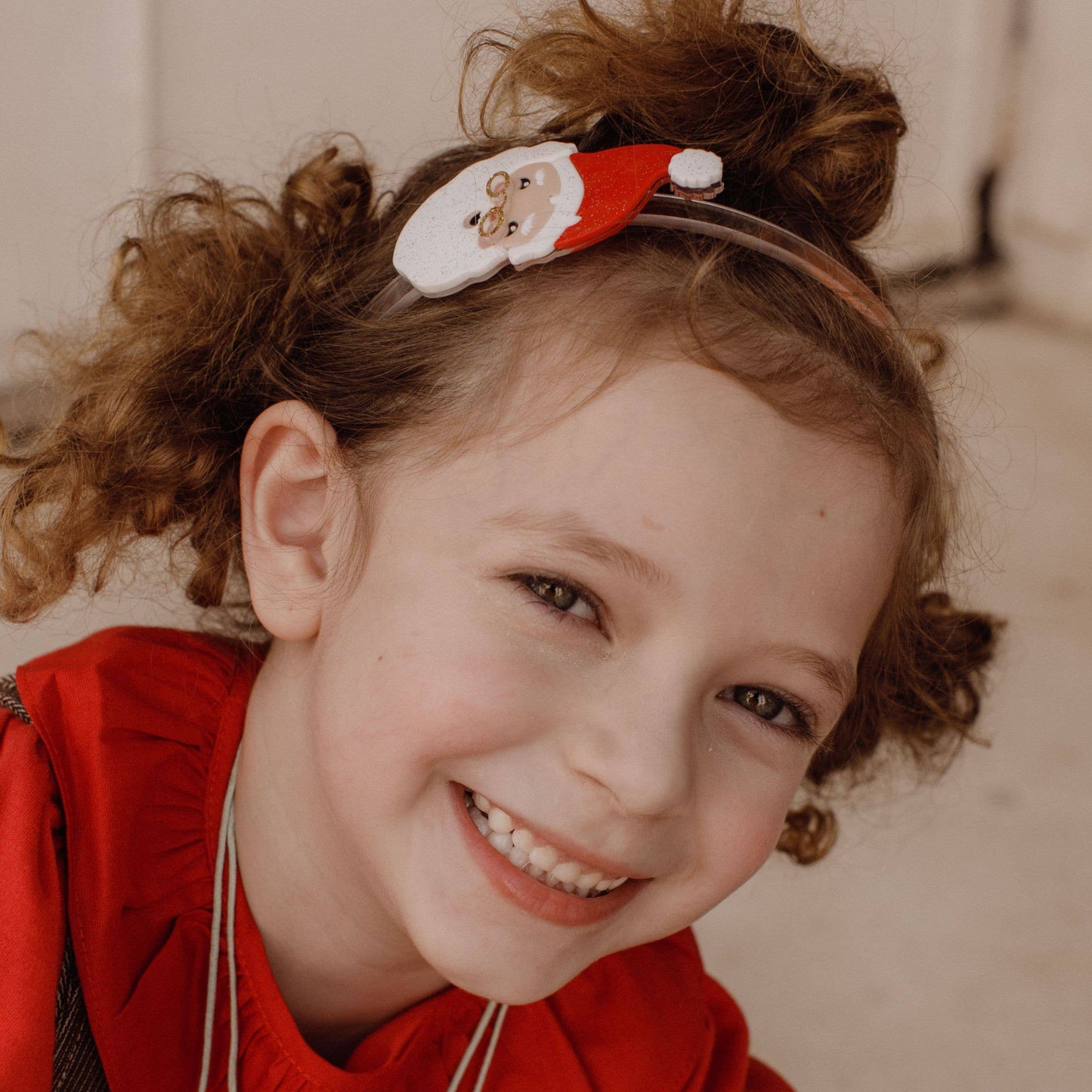 Lilies & Roses NY - Cheerful Santa Headband