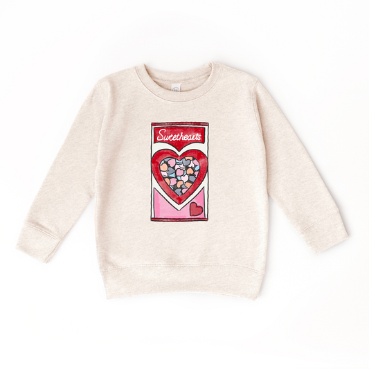 Benny & Ray Apparel - Conversation Hearts Valentines Day Kids sweatshirt