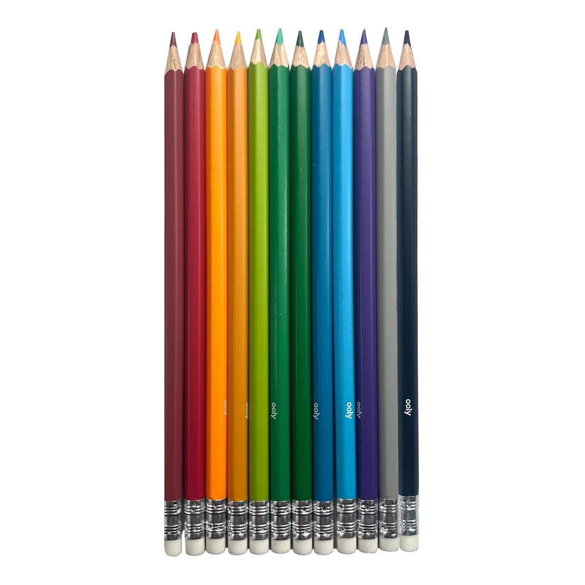 OOLY - Un-Mistake-Ables! Erasable Colored Pencils- (Set of 12)