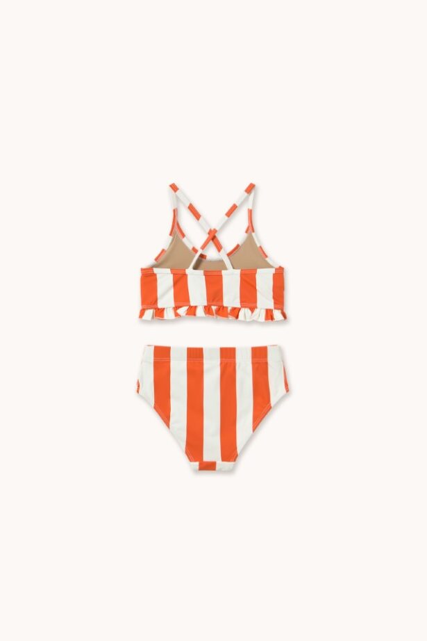 Tiny Cottons Red Stripes Swim Set