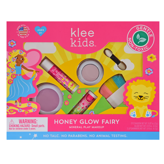 Klee Naturals - NEW!! Honey Glow Fairy - Klee Kids Play Makeup 4-PC Kit: Honey Glow Fairy