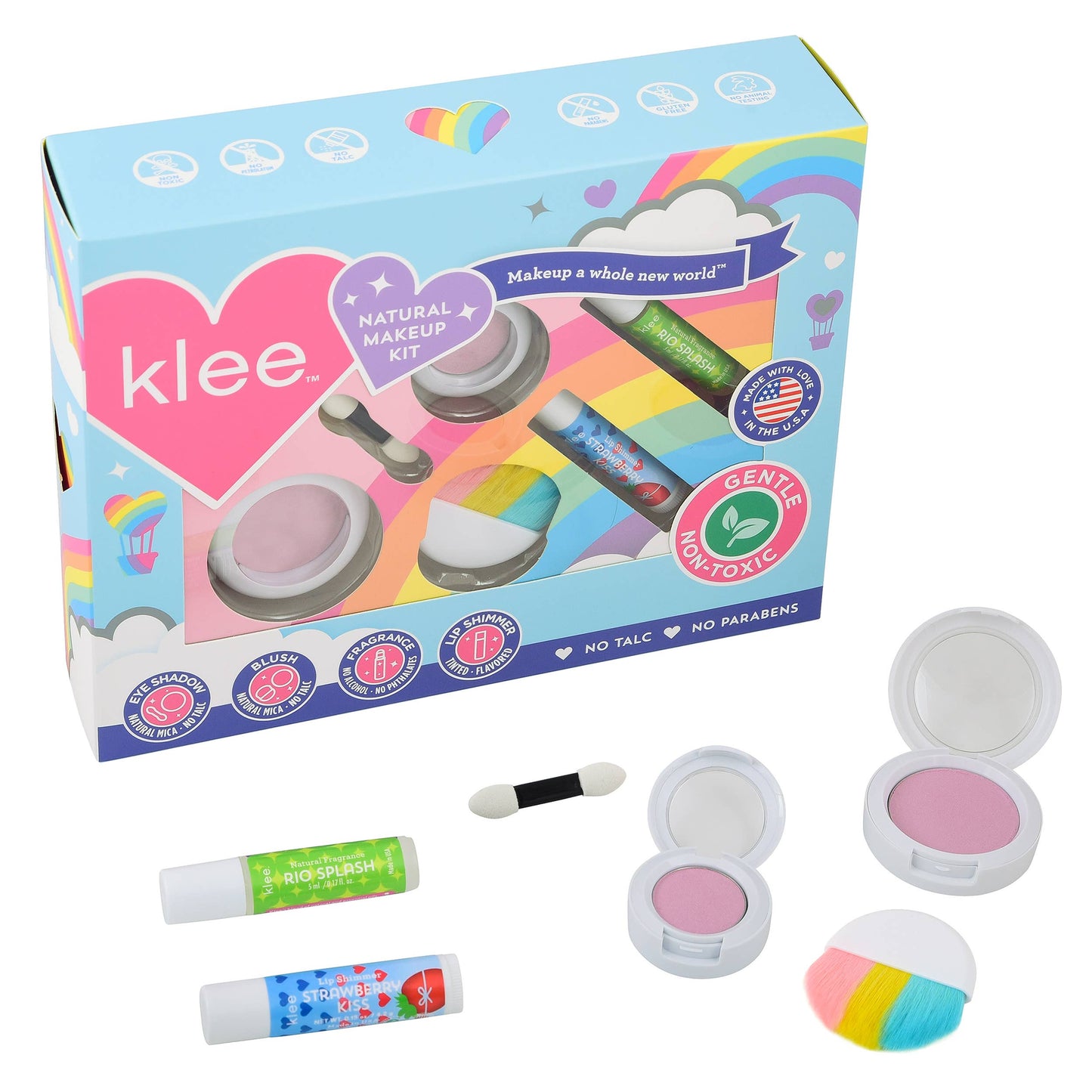 Klee Naturals -After the Rain- Rainbow Dream 4-PC Makeup Kit: After the Rain