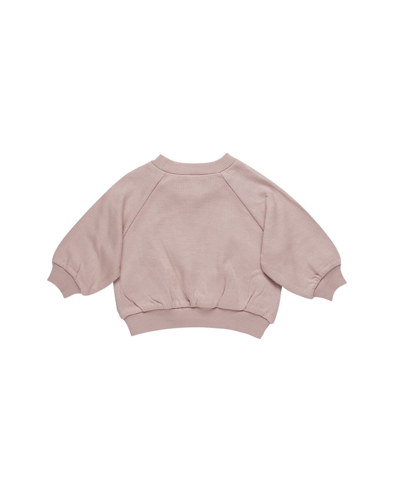 Quincy Mae Pocket Sweatshirt Mauve