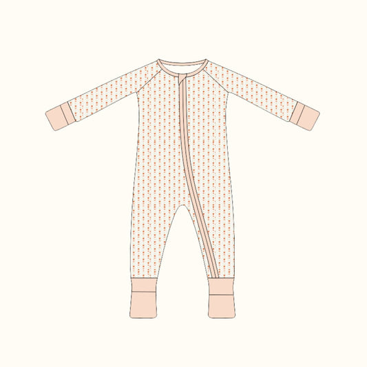 Polished Prints - Strawberry Bamboo Baby Sleeper