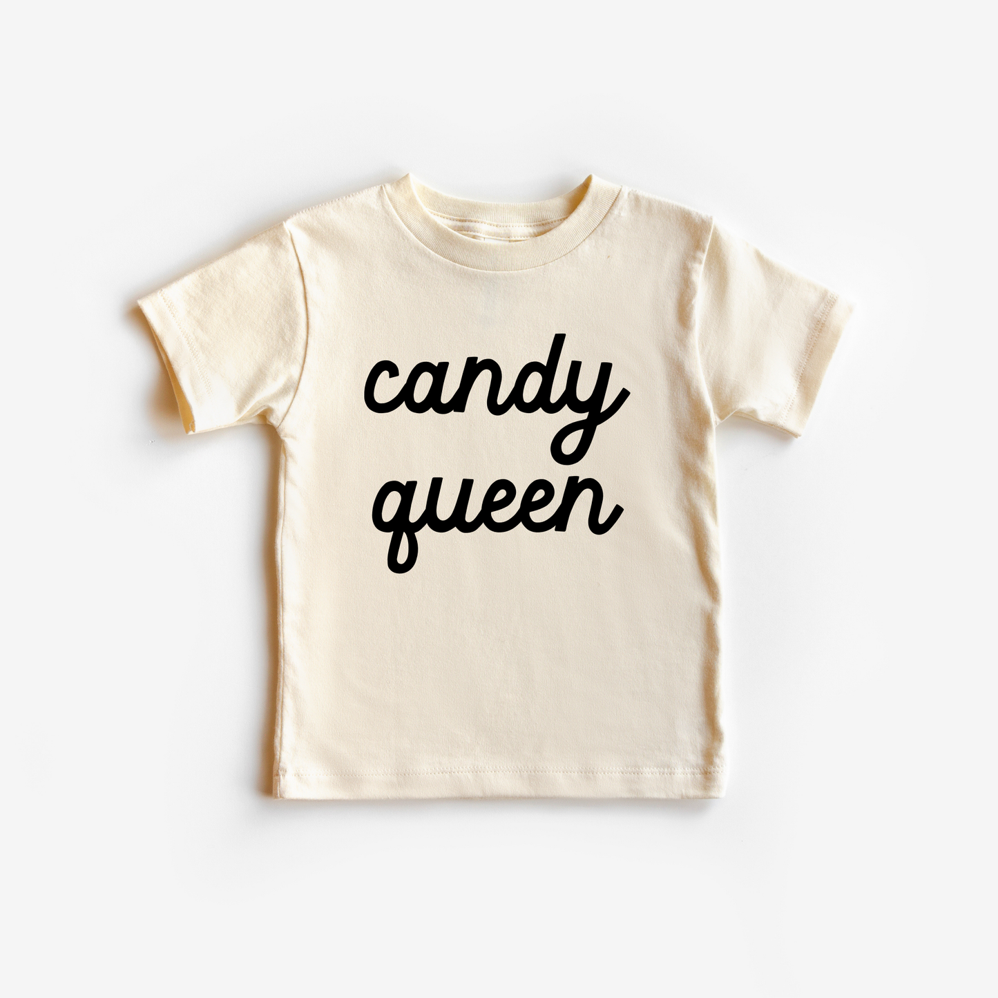 Benny & Ray Apparel - Candy Queen Halloween Shirt:  Natural