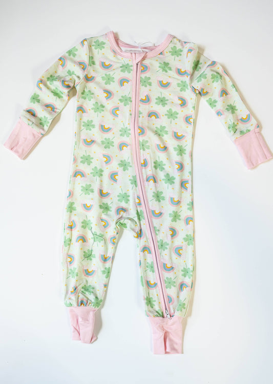 Ollie Jay - Baby Pajama in Lucky | St. Patricks Day
