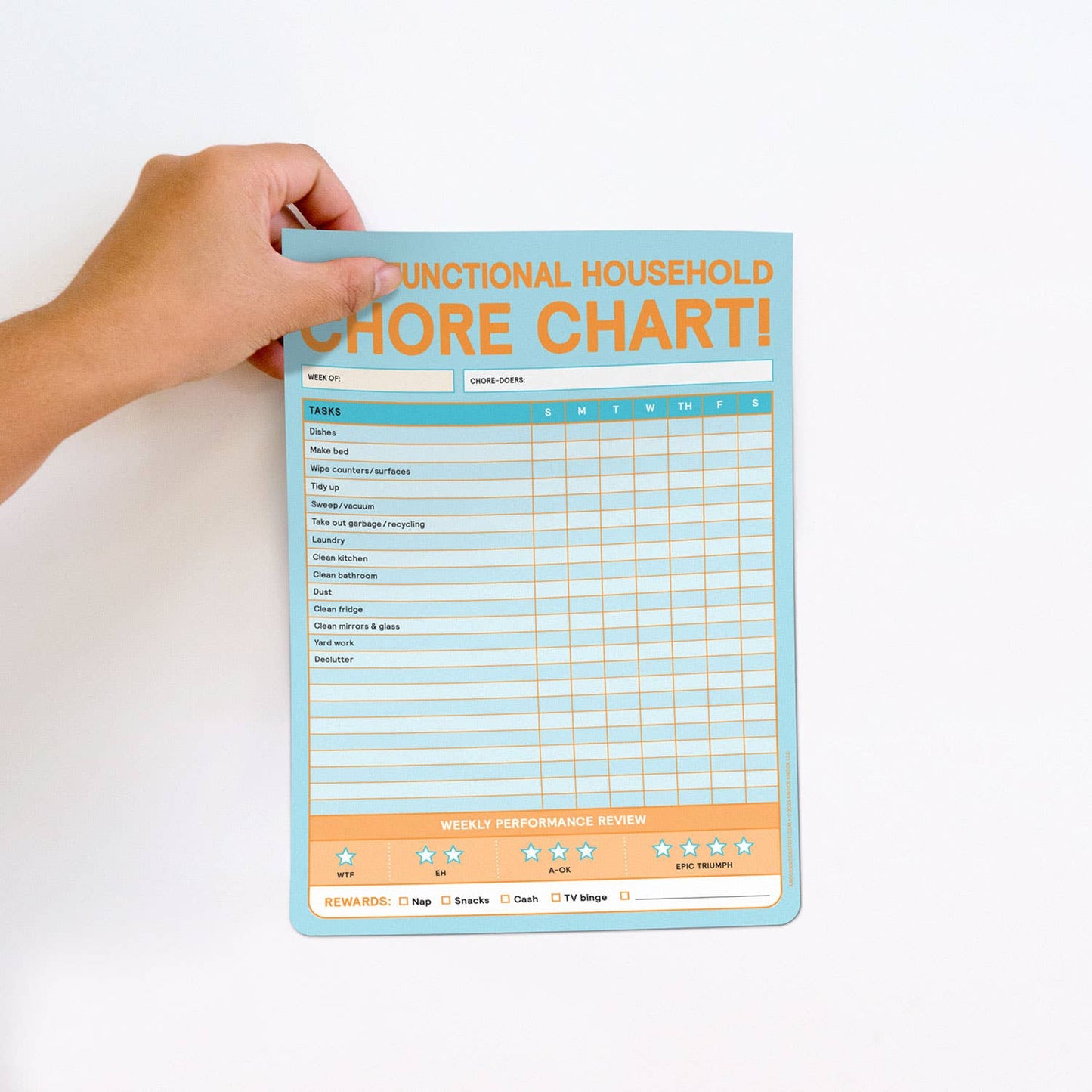 Knock Knock - Chore Chart Big & Sticky Notepads