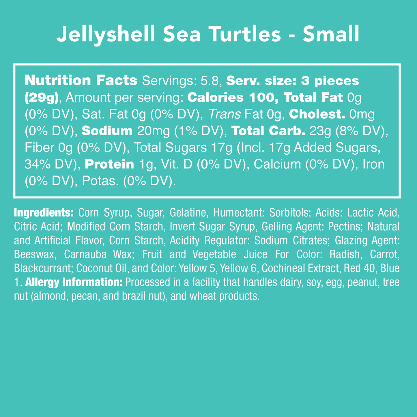 Candy Club - Jellyshell Gummy Sea Turtles