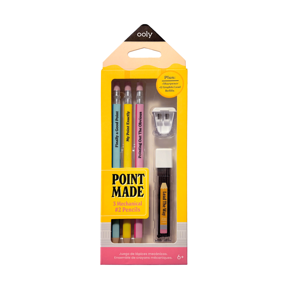 OOLY - Point Made Mechanical Graphite Pencils