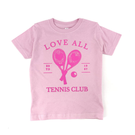 The Wishing Elephant - Tennis Club Tee - Pink