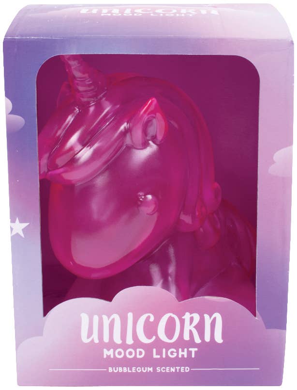 Iscream - Unicorn Pink Jelly Mood Light - Bubblegum Scented