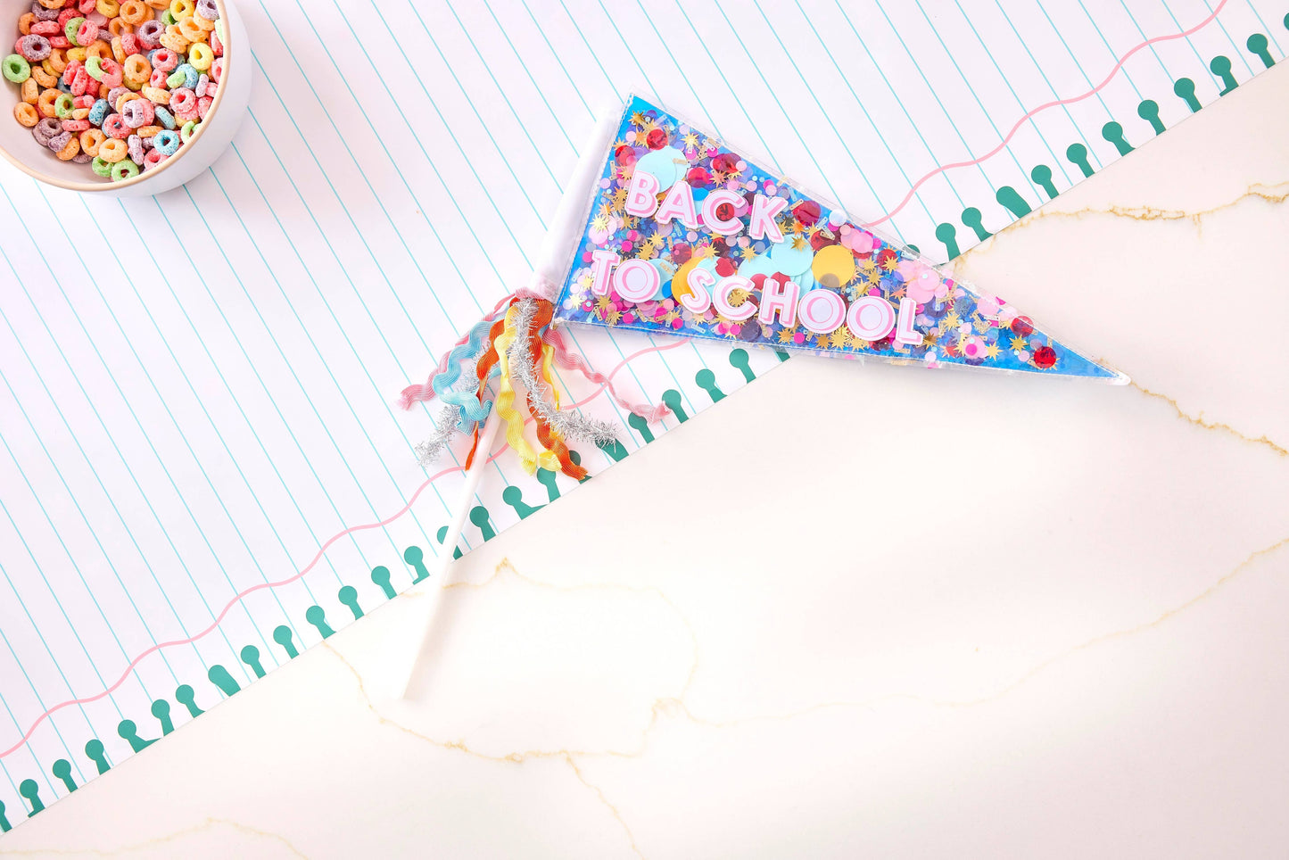 Packed Party - Customizable Back to School Pennant Kit