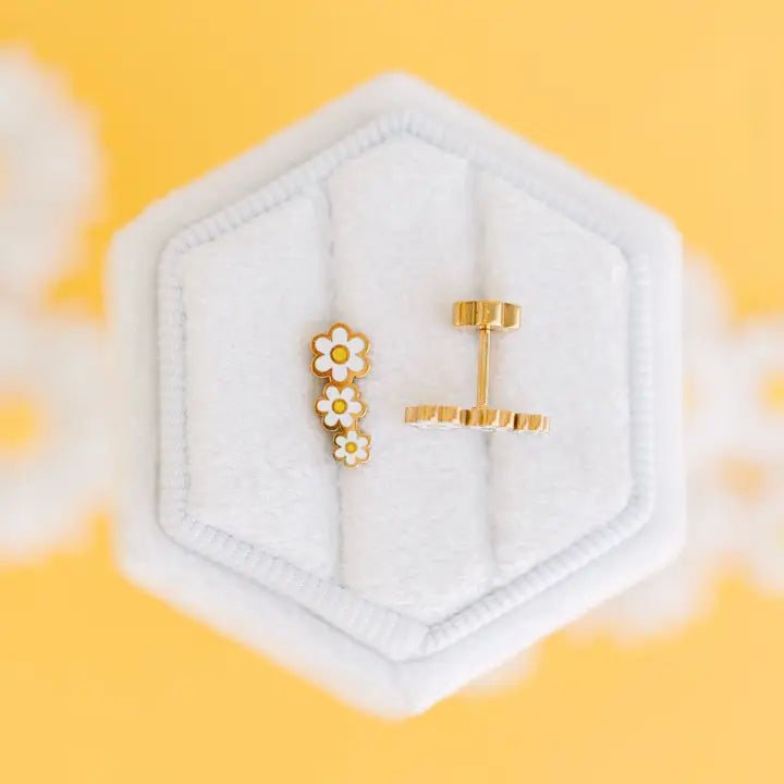 Pierced Screw Back Earrings