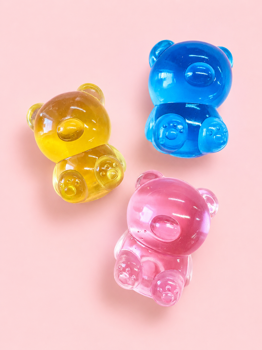 Pop Squish Co. - Bubble Bear Squishy : Pink