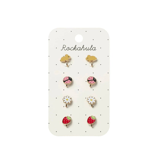 Rockahula Kids US - Spring Garden Clip On Earrings