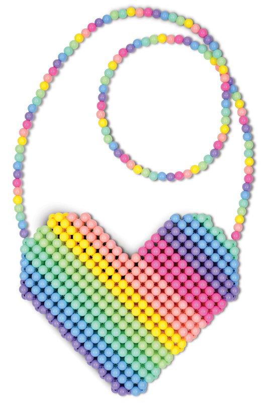 Iscream - HEART BEAD CROSSBODY BAG