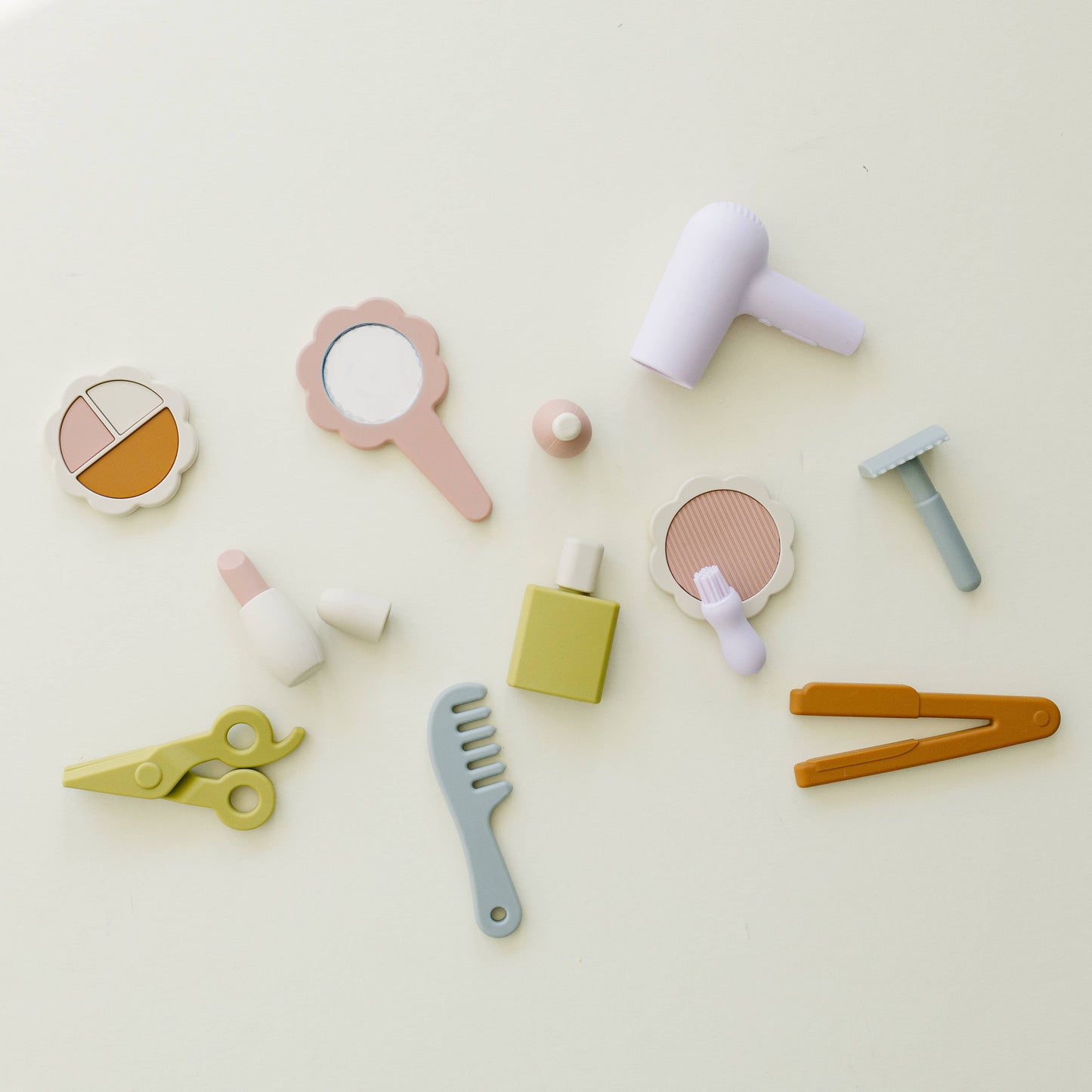 Marlowe & Co - Silicone Hair and Makeup Playset
